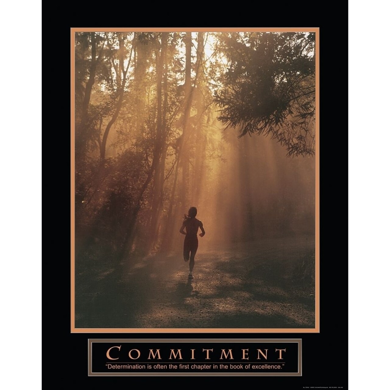 Posterazzi Commitment - Runner Poster Print by Unknown Unknown